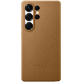 Protectie pentru spate Samsung Kindsuit Case pentru Galaxy S25 Ultra, Camel