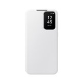 Protectie tip book Samsung Smart View Wallet Case pentru Galaxy A55, White