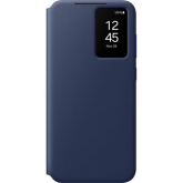 Protectie tip Book Samsung Smart View Wallet Case pentru Galaxy S24 FE, Blue
