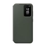 Protectie pentru spate Samsung Smart View Wallet pentru Galaxy S23, Green