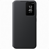 Protectie tip book Samsung Smart View Wallet Case pentru Galaxy S24 Plus, Black