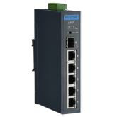 Switch Advantech EKI-2706E-1GFPI-BE, 4 porturi, PoE