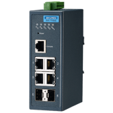 Switch Advantech EKI-7706G-2F-AE, 4 porturi