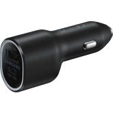 Incarcator auto Samsung Duo EP-L4020NBEGEU, 1x USB-C, 1x USB, Black