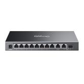 Switch TP-Link ES210GP, 8 porturi, PoE