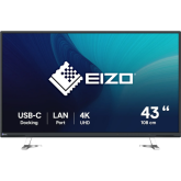 Monitor LED Eizo EV4340X FlexScan, 42.5inch, 3840x2160, 5ms GTG, Black