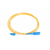 Patch Cord Extralink EX.12257, LC/UPC-SC/UPC, 0.5m, Yellow