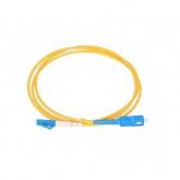 Patch Cord Extralink EX.12325, LC/UPC-SC/UPC, 1m, Yellow