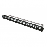Patch Panel Extralink EX.17245, 19inch, 1U, 24 porturi, STP, Black