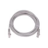 Patch Cord Extralink EX.7690, UTP, Cat5e, 5m, Gray