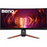 Monitor LED Curbat BenQ MOBIUZ EX3415R, 34inch, 3440x1440, 1ms, Black-Grey