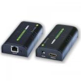Extender HDMI Techly prin IP, 120m, Black