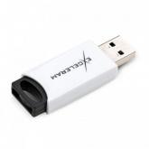 Memorie USB Exceleram H2 16GB, USB 2.0, Black-White