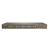 Switch IP-COM F1026F, 24 porturi