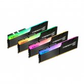 Kit Memorie G.Skill TridentZ RGB Series 32GB, DDR4-2400MHz, CL15, Quad Channel