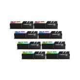 Kit Memorie G.Skill TridentZ RGB Series 128GB, DDR4-2400MHz, CL15, Quad Channel