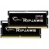 Kit Memorie SO-DIMM G.Skill Ripjaws XMP 3.0 64GB, DDR5-4800MHz, CL38, Dual Channel