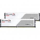 Kit Memorie G.Skill Ripjaws S5 White 48GB, DDR5-5200MHz, CL36, Dual Channel