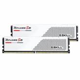 Kit Memorie G.Skill Ripjaws S5 White, 32GB, DDR5-5600Mhz, CL46, Dual Channel