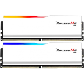 Kit Memorie G.Skill Ripjaws M5 RGB White Intel XMP 3.0, 32GB, DDR5-6000MHz, CL36, Dual Channel