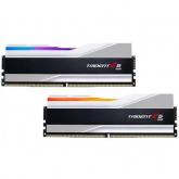 Kit Memorie G.Skill Trident Z5 RGB XMP 3.0 Silver 32GB, DDR5-7200Mhz, CL34, Dual Channel