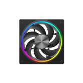 Ventilator Gembird FAN-HURACAN-ARGB-PWM, ARGB LED, 120 mm