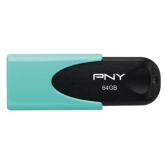 Memorie USB PNY Attache 4 Pastel 16GB, USB 2.0, Aqua