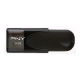 Stick Memorie PNY Attache 4, 64GB, USB 2.0, Black