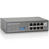 Switch Level One FEP-0800W65, 8 porturi, PoE