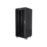 Rack Lanberg FF01-6627-12BL, 27U, 600x600mm, Black