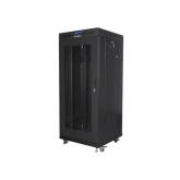 Rack Lanberg FF01-6627-23BL, 27U, 600x600, Black