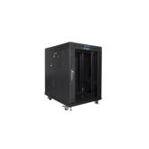 Rack Lanberg FF01-6815-12BL, 19inch, 15U, 600x800, Black