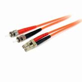 Patch Cord Startech FIBLCST1, LC-ST, 1m, Orange