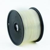 Filament Gembird PLA, 1.75mm, 1kg, Transparent