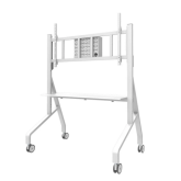 Stand mobil Display Public Neomounts by Newstar FL50-575WH1, 65-110 inch, White
