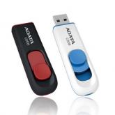 Flash Drive A-Data CLASSIC C008, 16 GB, Negru cu rosu