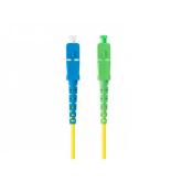 Patch Cord Lanberg FO-SASU-SS21-0010-YE, SC/APC - SC/UPC, 1m, Yellow
