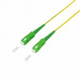 Patchcord Logilink FPSSC00, SC/APC-SC/APC, 0.5m, Yellow