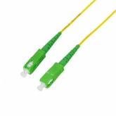 Patchcord Logilink FPSSC03, SC/APC - SC/APC, 3m, Yellow