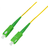 Patchcord Logilink FPSSC15, SC/APC-SC/APC, 15m, Yellow