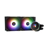 Cooler procesor Thermalright Frozen Magic 240, 2 x 120mm, Black