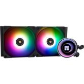 Cooler procesor Thermalright Frozen Notte 240, 2 x 120mm, Black