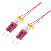 Patch Cord Fibra Optica Logilink FS4LC05, Multi-Mode, OM4, Duplex LC/UPC - Duplex LC/UPC, 5 m