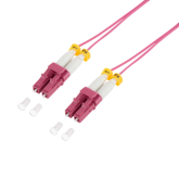 Patch Cord Logilink FS4LC07, LC/UPC - LC/UPC, 7.5m, Violet