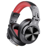 Casti cu microfon OneOdio A70 Fusion, 3.5 mm jack/6.35 mm jack/Bluetooth, Black-Red