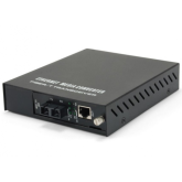 Convertor Media Level One FVM-1220 100MB, 1310nm, Single-Mode, 20km, RJ45 - SC