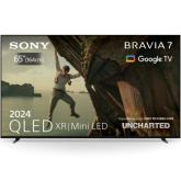 Televizor MiniLED Sony Smart 65XR70 Seria XR7, 65inch, Ultra HD 4K, Black