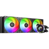 Cooler procesor ID-Cooling FX360 Infinity, ARGB LED, 3 x 120 mm, Black