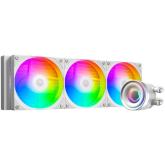 Cooler procesor ID-Cooling FX360 Infinity, ARGB LED, 3 x 120 mm, White