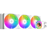 Cooler procesor ID-Cooling FX360 LCD White, ARGB LED, 3 x 120 mm